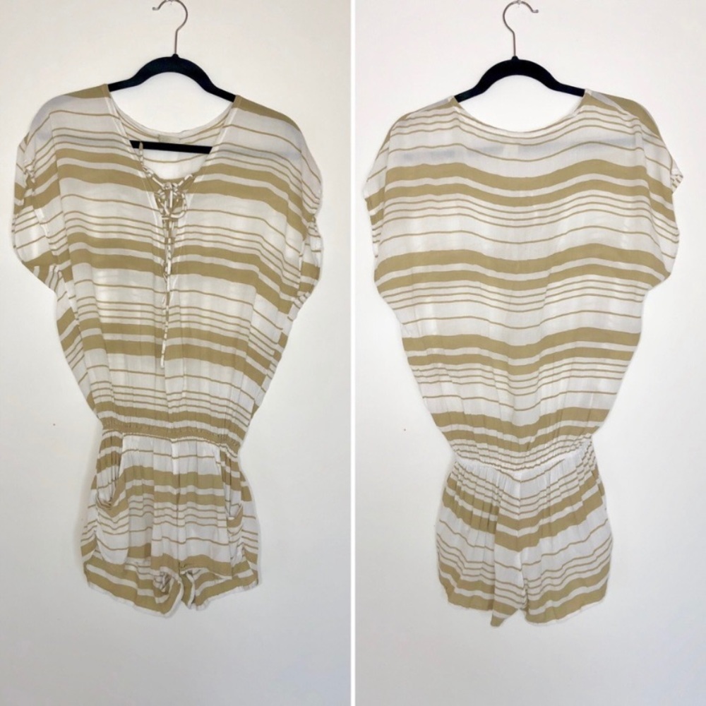 Gillia striped romper, S